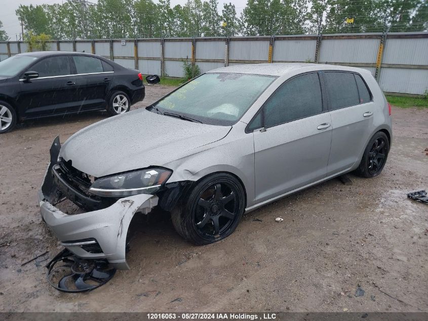 2018 Volkswagen Golf VIN: 3VWB17AU5JM278579 Lot: 12016053