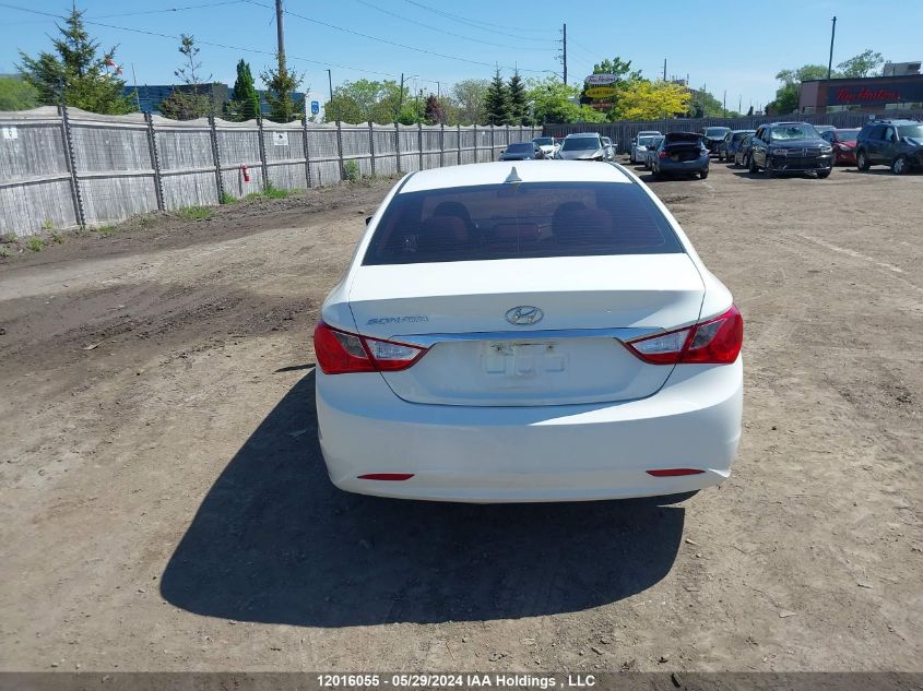 2013 Hyundai Sonata Gls VIN: 5NPEB4AC3DH640874 Lot: 12016055