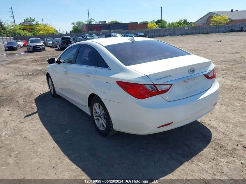 2013 Hyundai Sonata Gls VIN: 5NPEB4AC3DH640874 Lot: 12016055