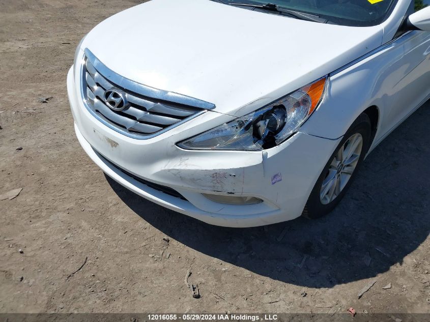 2013 Hyundai Sonata Gls VIN: 5NPEB4AC3DH640874 Lot: 12016055