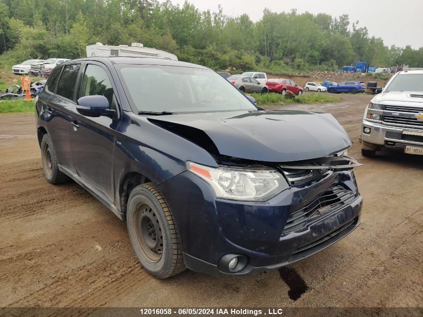 2014 Mitsubishi Outlander VIN: JA4JZ3AXXEZ605616 Lot: 12016058