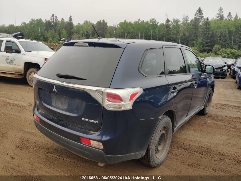 2014 Mitsubishi Outlander VIN: JA4JZ3AXXEZ605616 Lot: 12016058