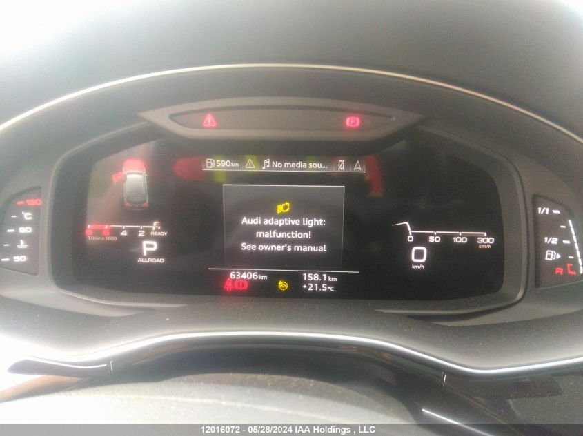 2021 Audi Q7 VIN: WA1WXAF72MD024633 Lot: 12016072