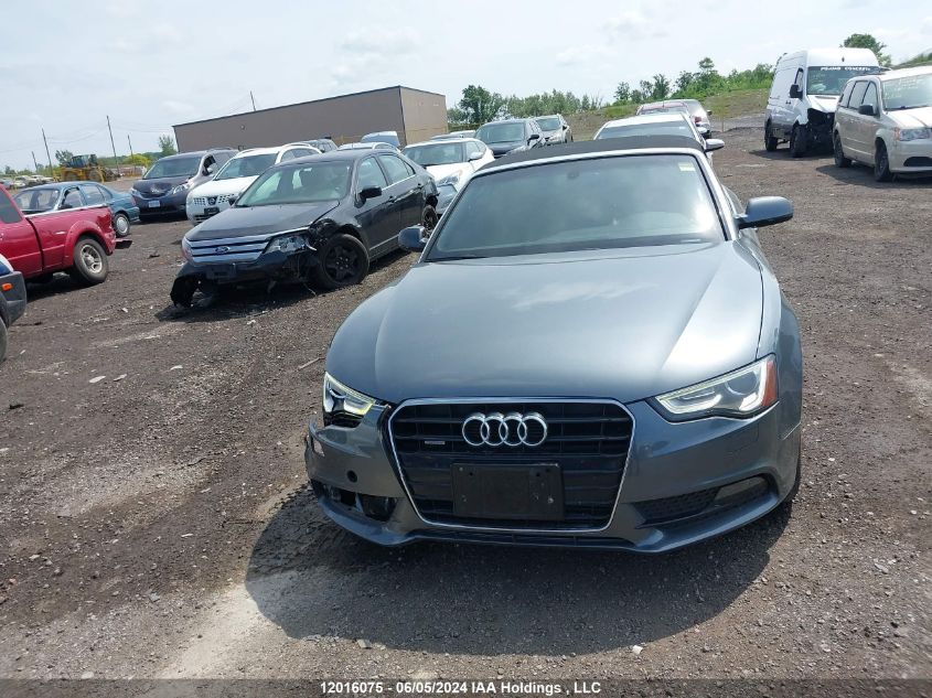 2013 Audi A5 VIN: WAUVFBFH5DN001275 Lot: 12016075