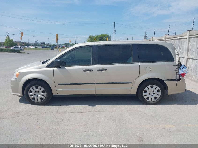 2014 Dodge Grand Caravan Se VIN: 2C4RDGBG3ER314155 Lot: 12016076