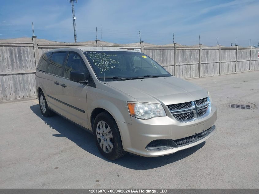 2014 Dodge Grand Caravan Se VIN: 2C4RDGBG3ER314155 Lot: 12016076