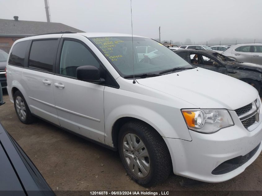 2016 Dodge Grand Caravan Se VIN: 2C4RDGBG6GR237235 Lot: 12016078