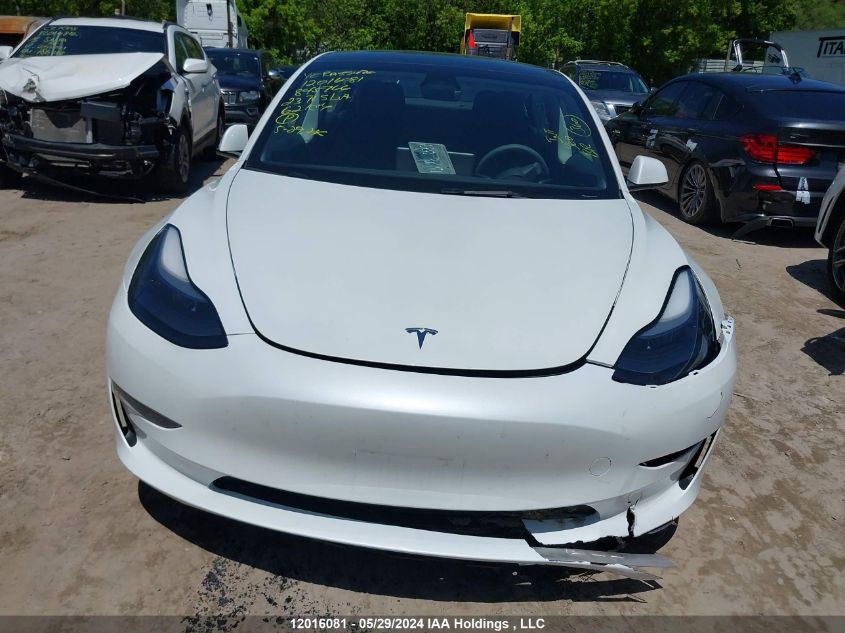 2023 Tesla Model 3 VIN: LRW3E1FA4PC845766 Lot: 12016081