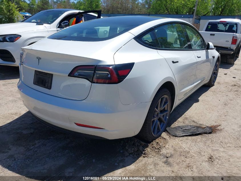 2023 Tesla Model 3 VIN: LRW3E1FA4PC845766 Lot: 12016081