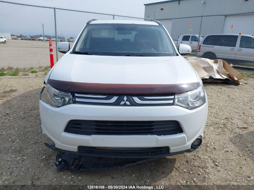 2014 Mitsubishi Outlander VIN: JA4JZ4AX1EZ604375 Lot: 12016105