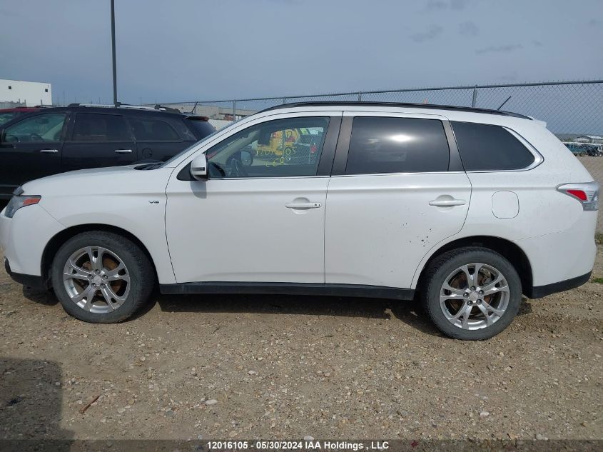 2014 Mitsubishi Outlander VIN: JA4JZ4AX1EZ604375 Lot: 12016105