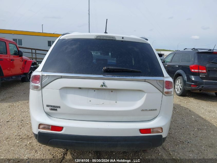 2014 Mitsubishi Outlander VIN: JA4JZ4AX1EZ604375 Lot: 12016105