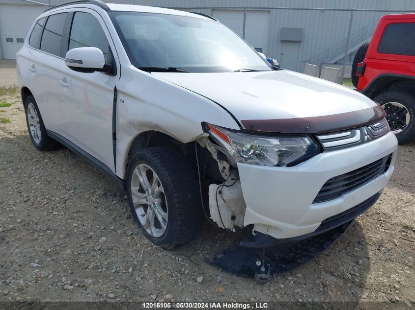 2014 Mitsubishi Outlander VIN: JA4JZ4AX1EZ604375 Lot: 12016105