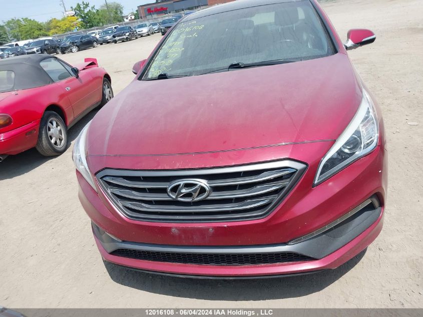 2015 Hyundai Sonata Sport Tech VIN: 5NPE34AF4FH118507 Lot: 12016108