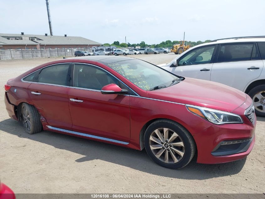 2015 Hyundai Sonata Sport Tech VIN: 5NPE34AF4FH118507 Lot: 12016108