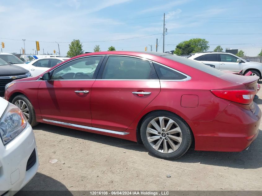 2015 Hyundai Sonata Sport Tech VIN: 5NPE34AF4FH118507 Lot: 12016108