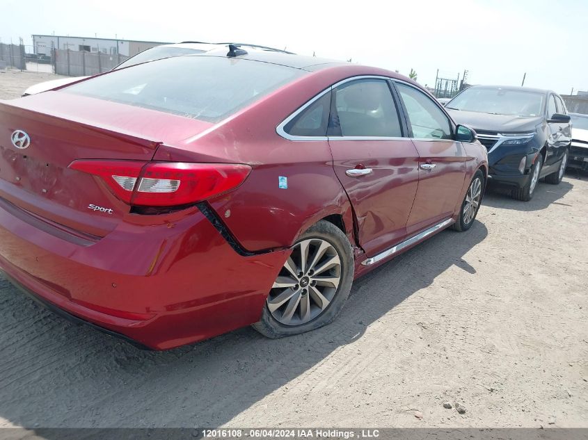 2015 Hyundai Sonata Sport Tech VIN: 5NPE34AF4FH118507 Lot: 12016108