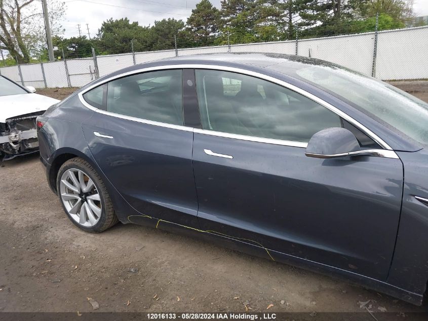 2020 Tesla Model 3 VIN: 5YJ3E1EA2LF591458 Lot: 12016133