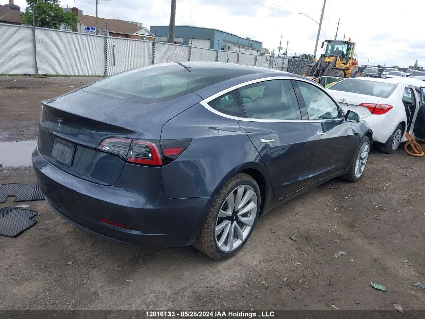 2020 Tesla Model 3 VIN: 5YJ3E1EA2LF591458 Lot: 12016133