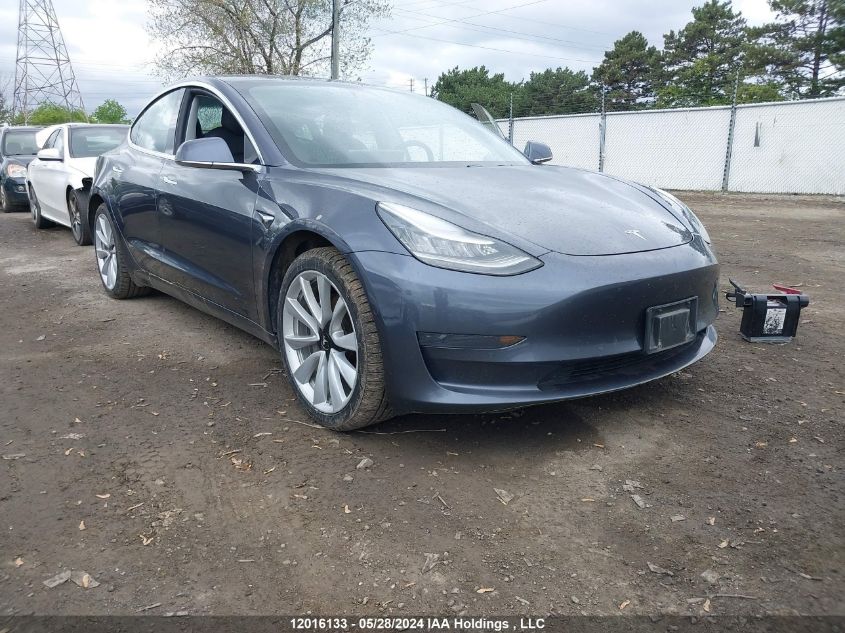 2020 Tesla Model 3 VIN: 5YJ3E1EA2LF591458 Lot: 12016133