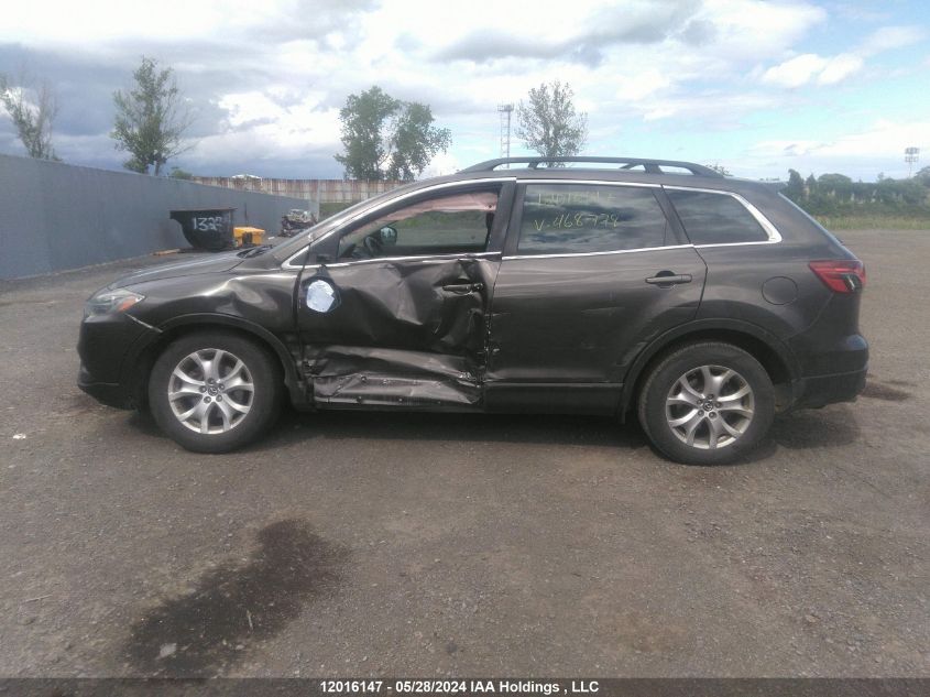 2015 Mazda Cx-9 Touring VIN: JM3TB3CA6F0468778 Lot: 12016147