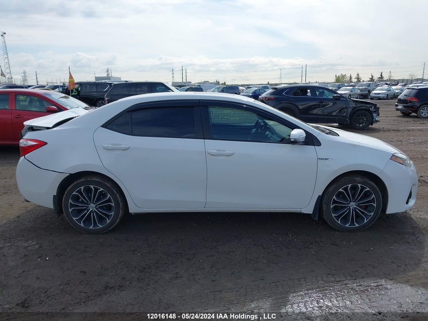 2015 Toyota Corolla VIN: 2T1BURHE2FC264885 Lot: 12016148