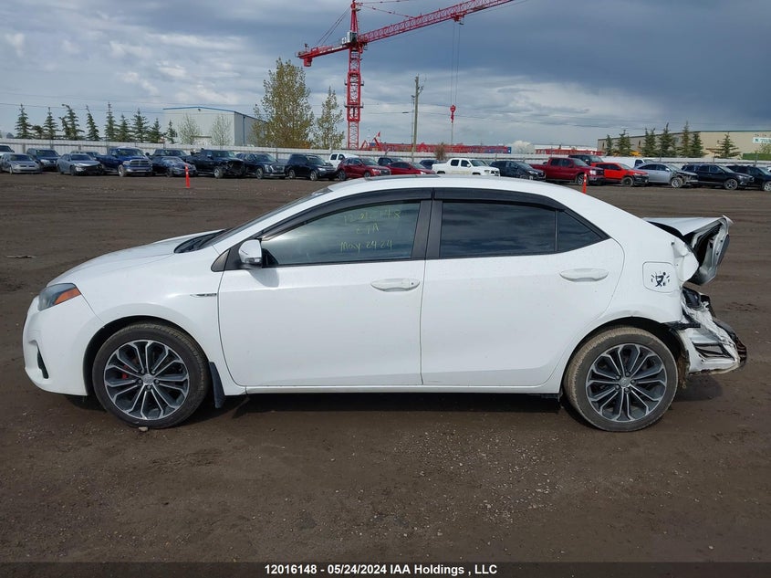 2015 Toyota Corolla VIN: 2T1BURHE2FC264885 Lot: 12016148