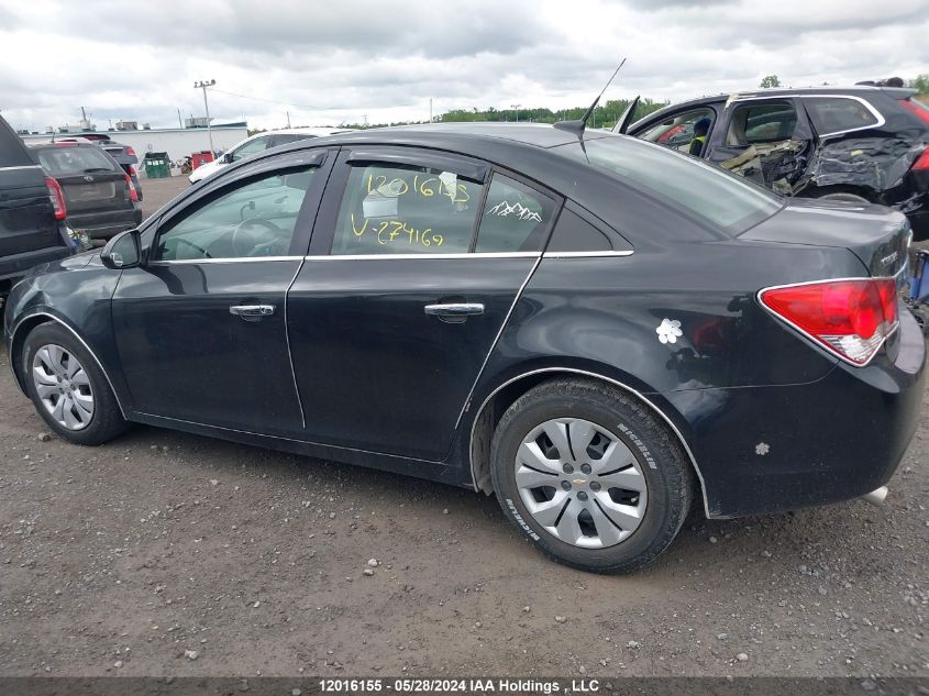2013 Chevrolet Cruze VIN: 1G1PC5SB5D7274169 Lot: 12016155