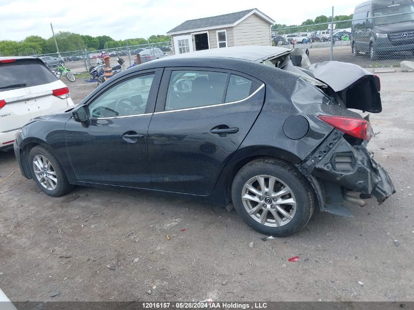 2016 Mazda 3 Touring VIN: 3MZBM1V75GM283735 Lot: 12016157