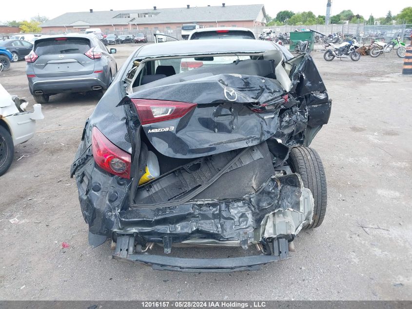 2016 Mazda 3 Touring VIN: 3MZBM1V75GM283735 Lot: 12016157