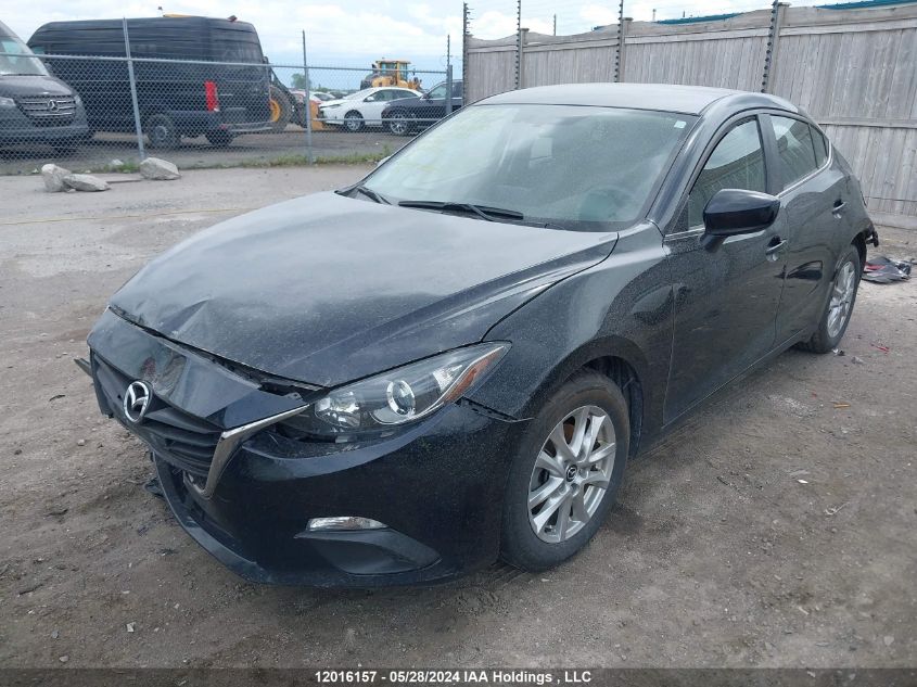 2016 Mazda 3 Touring VIN: 3MZBM1V75GM283735 Lot: 12016157