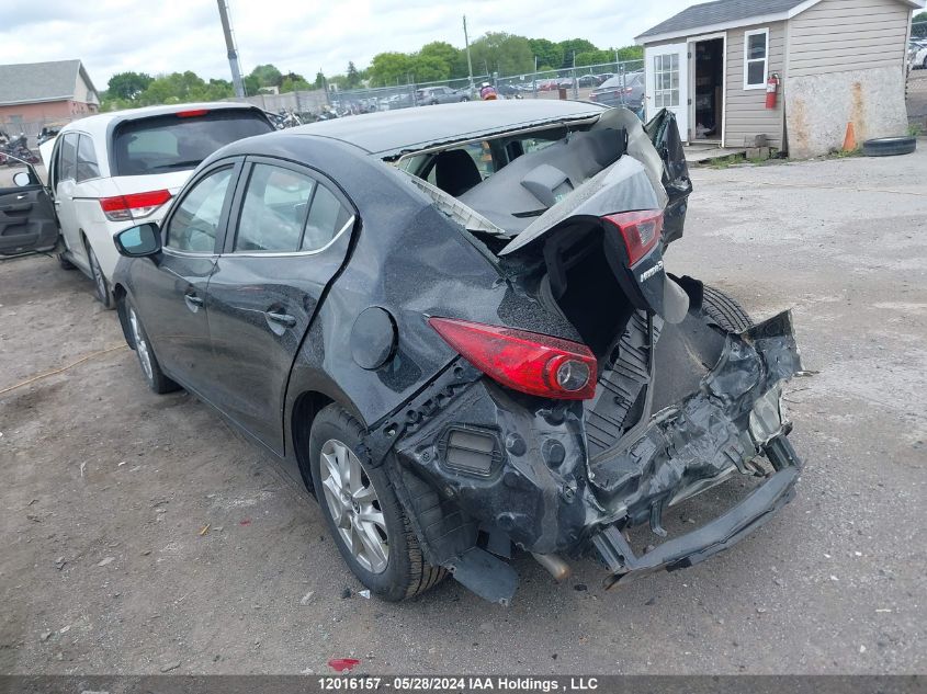 2016 Mazda 3 Touring VIN: 3MZBM1V75GM283735 Lot: 12016157