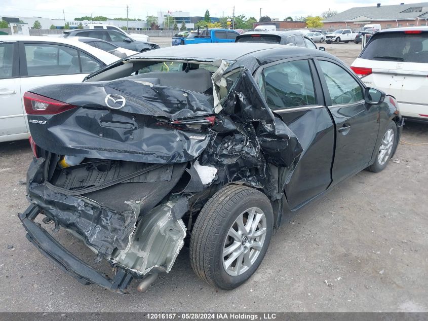 2016 Mazda 3 Touring VIN: 3MZBM1V75GM283735 Lot: 12016157