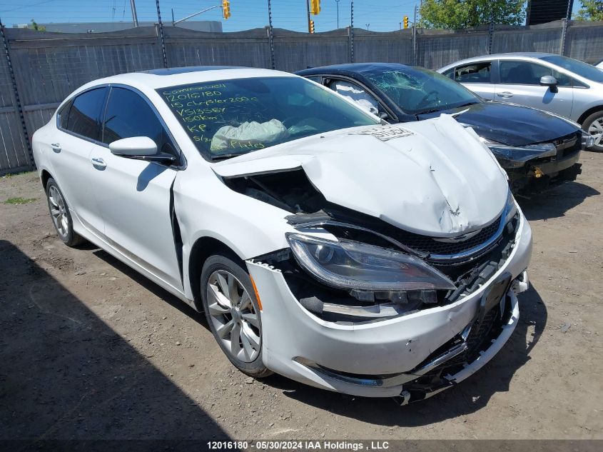 2015 Chrysler 200 C VIN: 1C3CCCCG3FN513564 Lot: 12016180