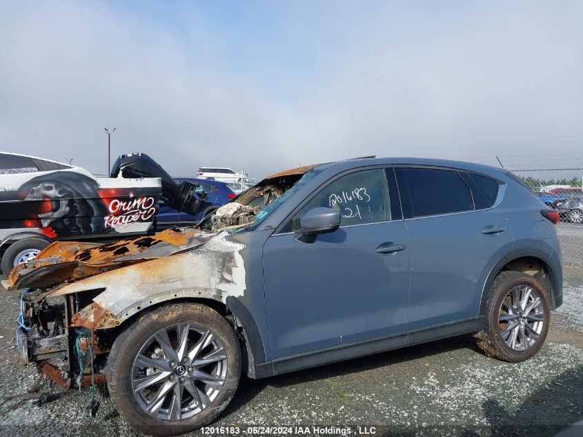 2021 Mazda Cx-5 Grand Touring VIN: JM3KFBDM6M0109432 Lot: 12016183