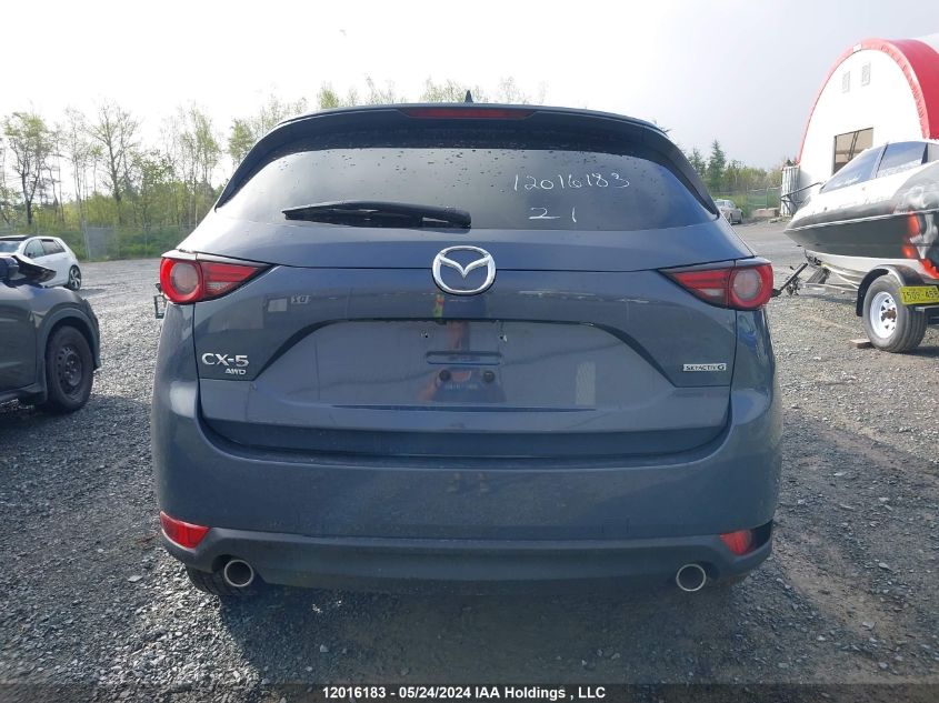 2021 Mazda Cx-5 Grand Touring VIN: JM3KFBDM6M0109432 Lot: 12016183