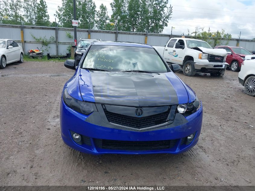 2009 Acura Tsx VIN: JH4CU26609C802034 Lot: 12016195