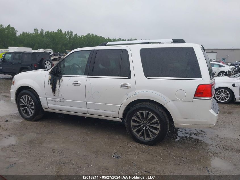 2017 Lincoln Navigator Select VIN: 5LMJJ2JT4HEL09354 Lot: 12016211