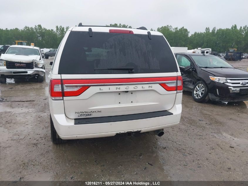 2017 Lincoln Navigator Select VIN: 5LMJJ2JT4HEL09354 Lot: 12016211