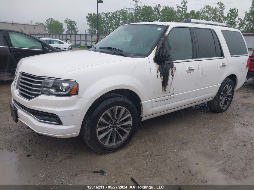 2017 Lincoln Navigator Select VIN: 5LMJJ2JT4HEL09354 Lot: 12016211