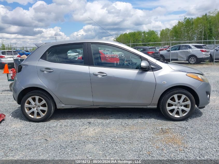 2011 Mazda Mazda2 VIN: JM1DE1HY3B0126830 Lot: 12016213
