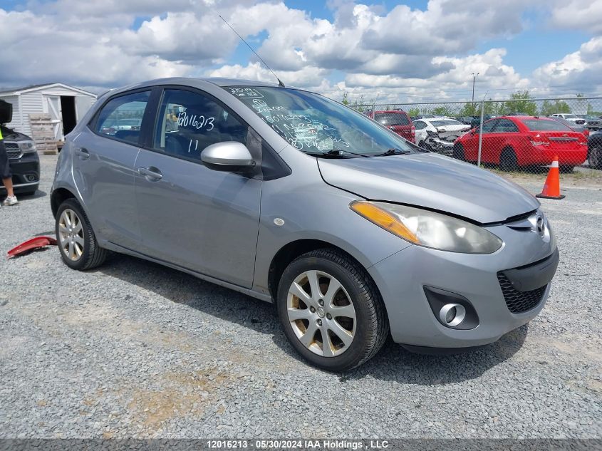 2011 Mazda Mazda2 VIN: JM1DE1HY3B0126830 Lot: 12016213