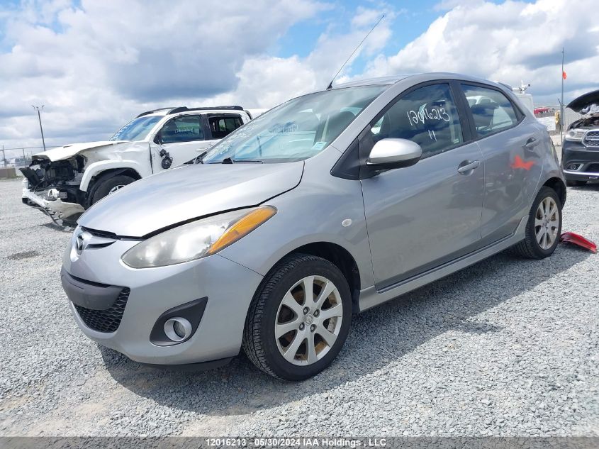 2011 Mazda Mazda2 VIN: JM1DE1HY3B0126830 Lot: 12016213