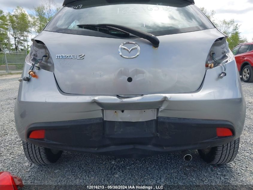 2011 Mazda Mazda2 VIN: JM1DE1HY3B0126830 Lot: 12016213