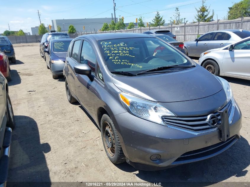 2016 Nissan Versa Note S/S Plus/Sv/Sl/Sr VIN: 3N1CE2CP9GL352965 Lot: 12016221