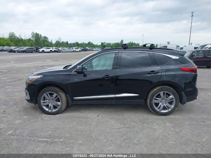 2019 Acura Rdx VIN: 5J8TC2H90KL807835 Lot: 12016223