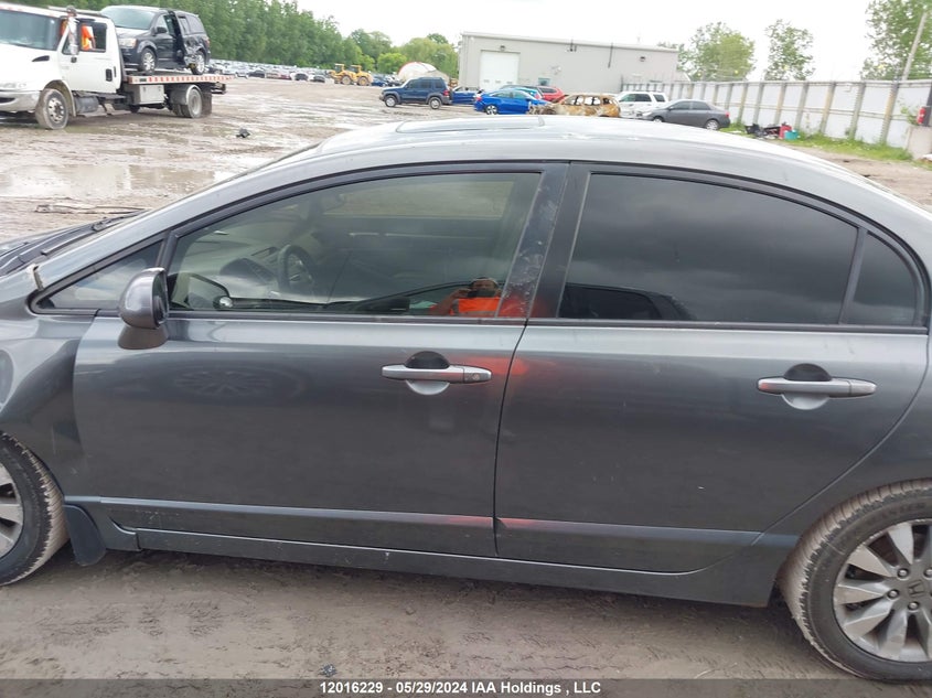 2010 Honda Civic Exl VIN: 2HGFA1F07AH013735 Lot: 12016229