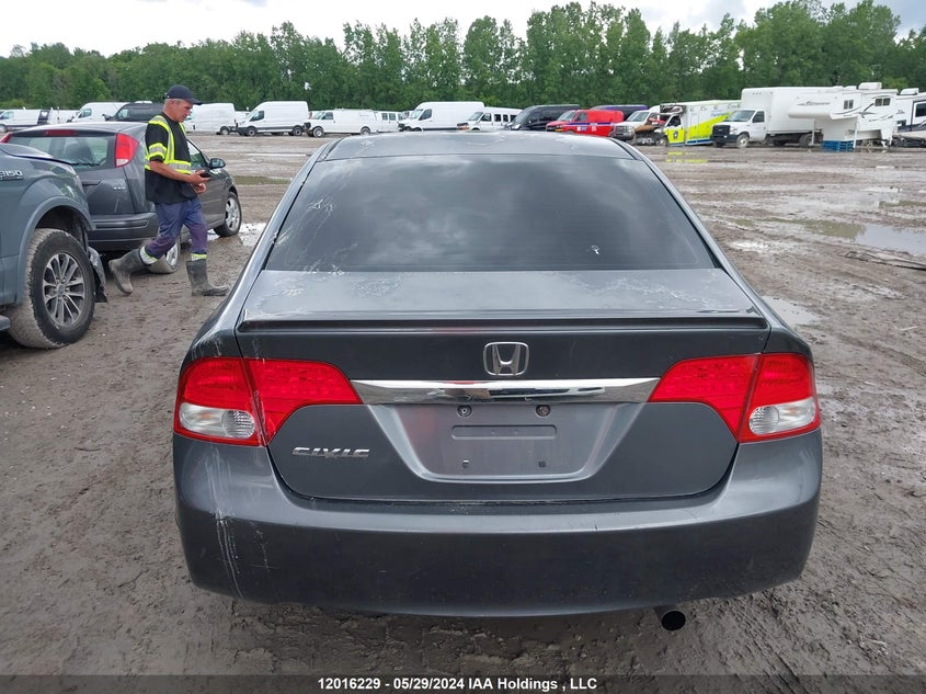 2010 Honda Civic Exl VIN: 2HGFA1F07AH013735 Lot: 12016229