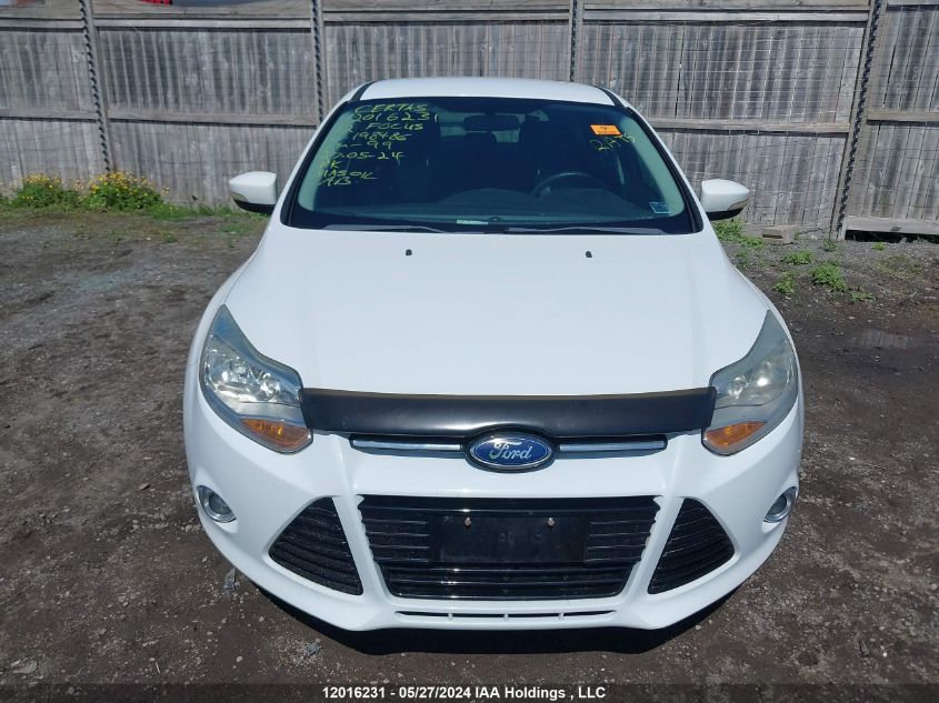 2012 Ford Focus Se VIN: 1FAHP3K29CL198486 Lot: 12016231