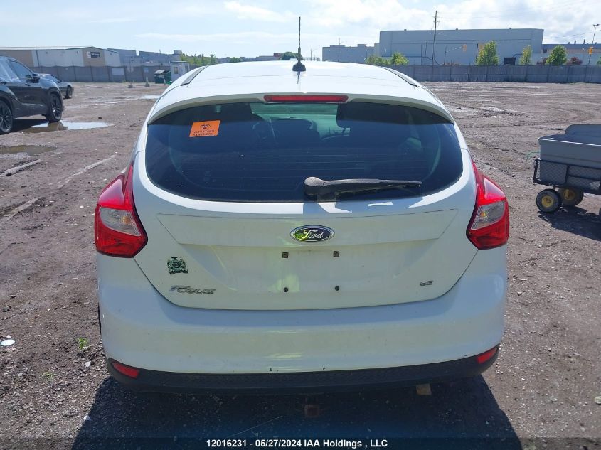 2012 Ford Focus Se VIN: 1FAHP3K29CL198486 Lot: 12016231